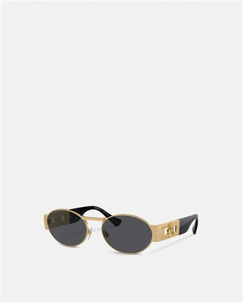 versace medusa deco oval sunglasses|versace glasses unisex.